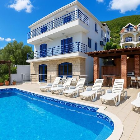 Villa Sea-N-Sun, 7 Bedrooms & Pool, Nearby Portonovi Marina. Ðenovići Zewnętrze zdjęcie